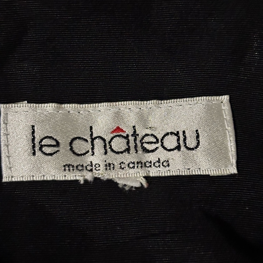 Le Chateau Black jumpsuit style Dress small - Picture 12 of 14